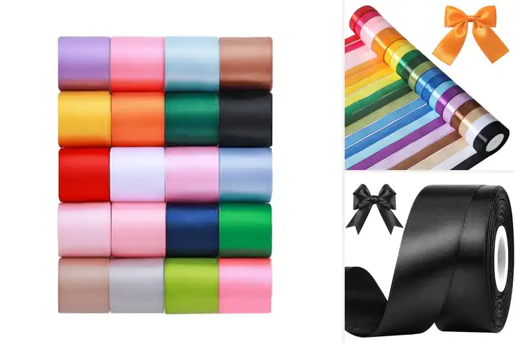 Detailed view of Best 1.5 Inch Ribbons: Craft with Durable, Shiny Ease