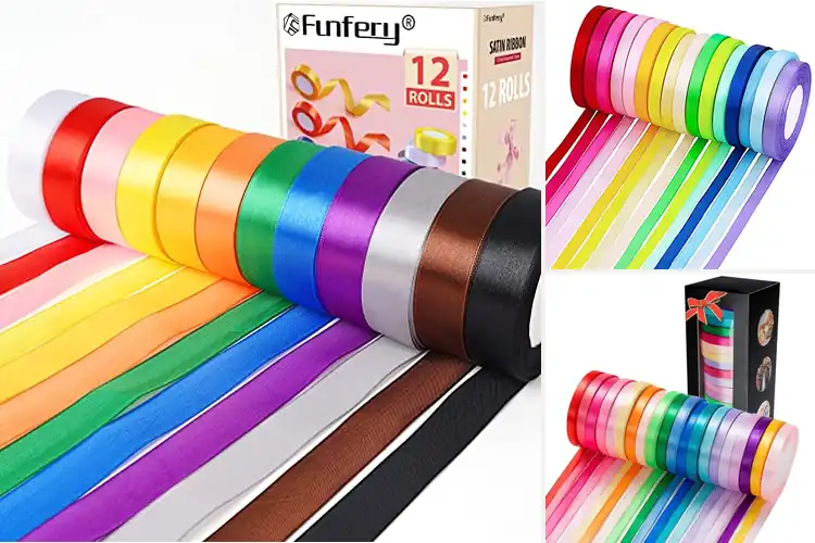 Detailed view of Best 25 Yard Ribbons: Craft Perfection in Every Strand