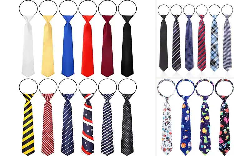 Detailed view of Best Adjustable Kids Neckties: Style & Comfort