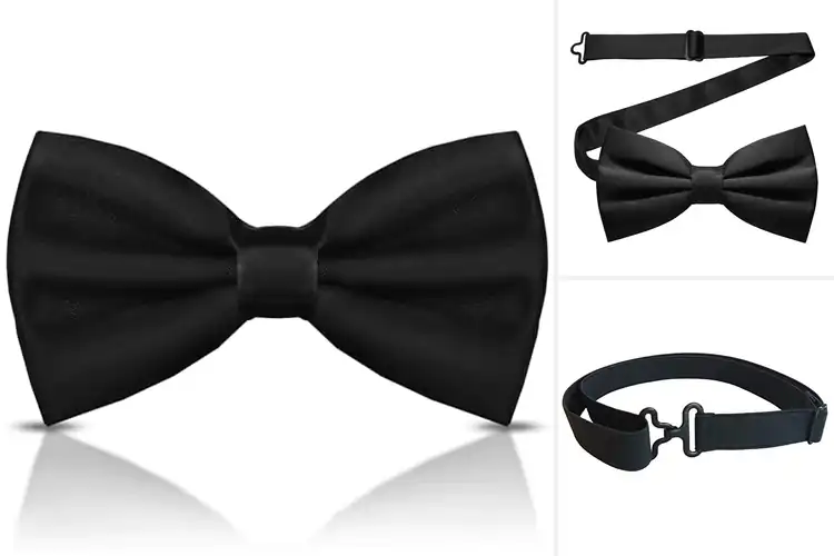 Detailed view of Best Adjustable Neck Bow Ties