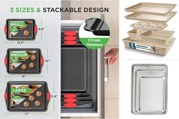 Detailed view of Best Bakeware Pans