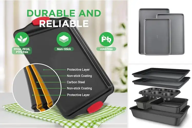 Detailed view of Best Baking Pans to Transform Your Baking Experience Today