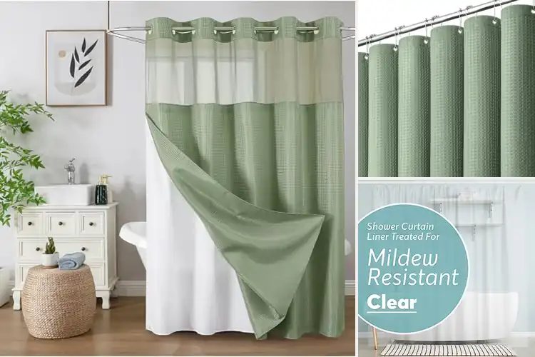 Detailed view of Best Bathroom Shower Curtains