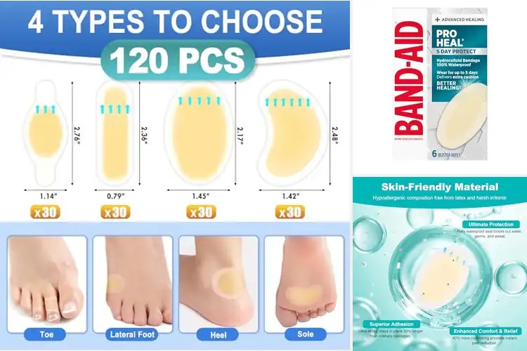 Detailed view of Best Blister Patches: Top 10 Picks for Pain-Free Comfort