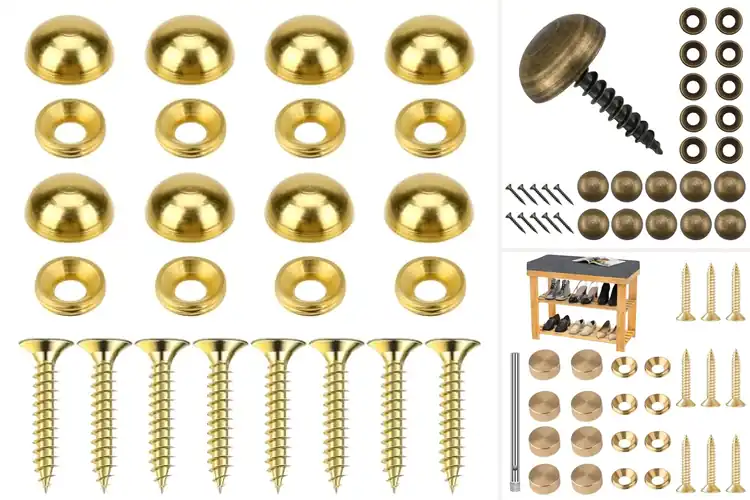 Detailed view of Best Brass Washer Screw Covers