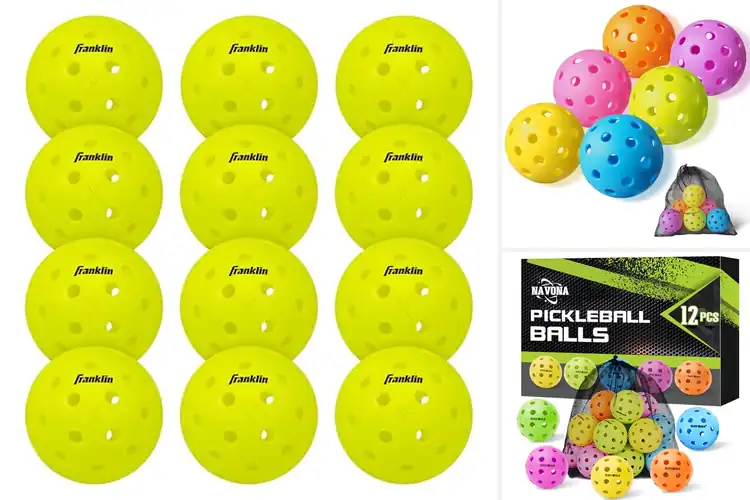 Detailed view of Best Bright Pickleballs