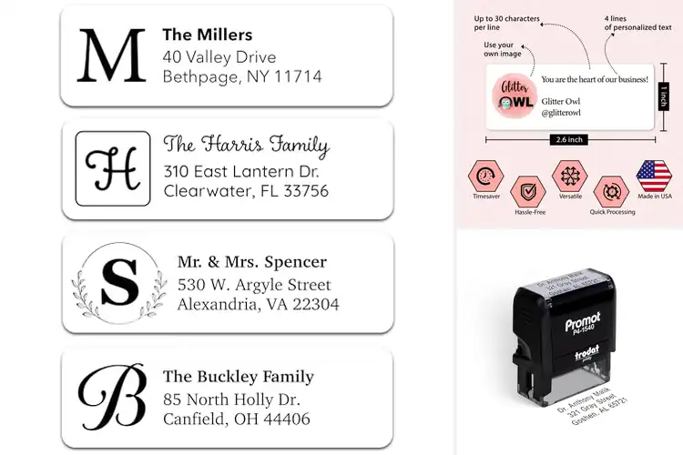 Detailed view of Best Built In Name Label For Return