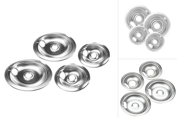 Detailed view of Best Burner Reflector Pans