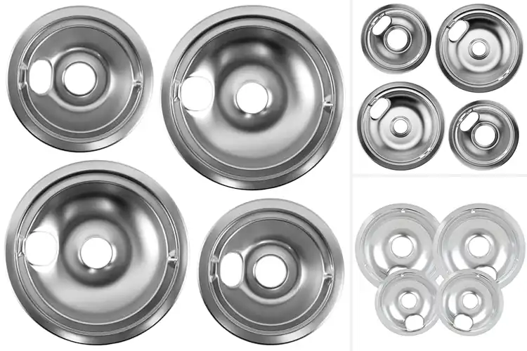 Detailed view of Best Chrome Burner Bowls