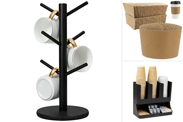 Detailed view of Best Coffee Cup Holders for a Tidy Space