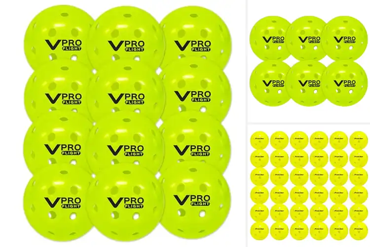 Detailed view of Best Controlled-Flight Pickleballs: Master Your Rally