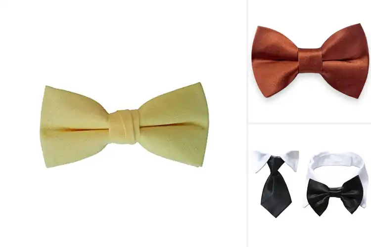 Detailed view of Best Cotton Polyester Bow Ties: Stylish, Comfy & Easy Care