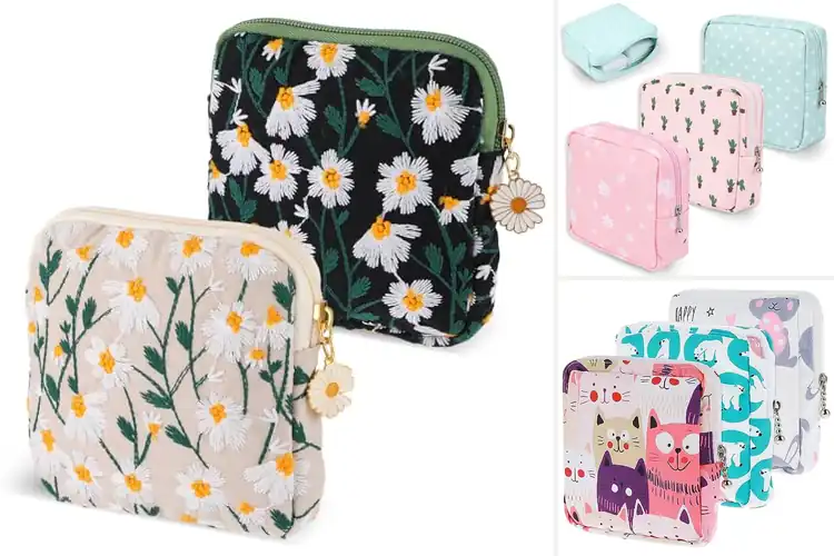 Detailed view of Best Cotton Sanitary Pouches