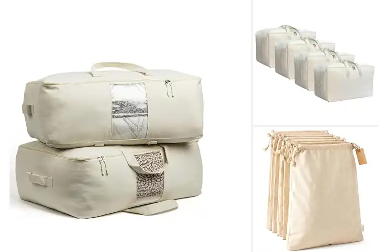 Detailed view of Best Cotton Storage Bags: Top 10 for a Tidy Home