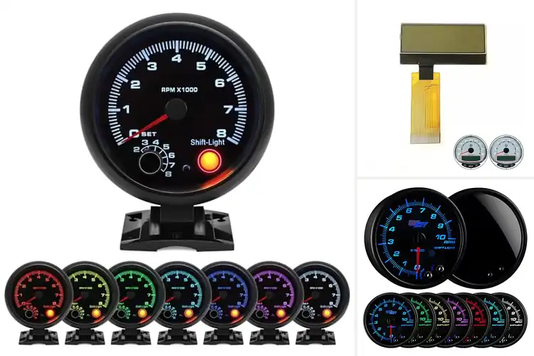 Detailed view of Best Dashboard Tachometers