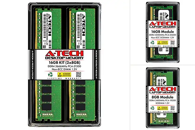 Detailed view of Best DDR4 Memory Modules