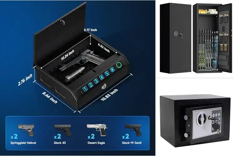 Detailed view of Best Digital Keypad Gun Safes