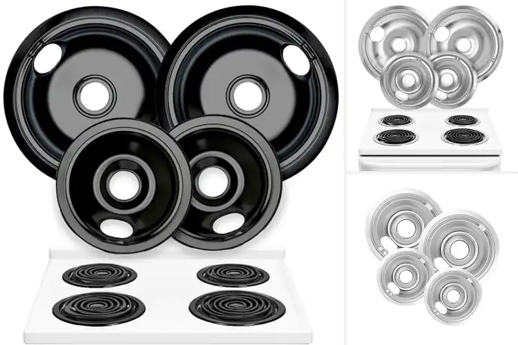 Detailed view of Best Electric Stove Drip Pans