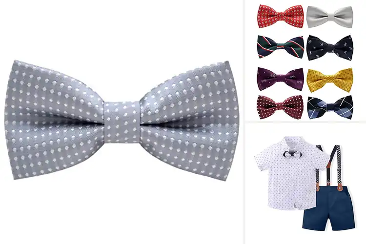 Detailed view of Best Fit For Kids Aged Two To Five Bow Tie