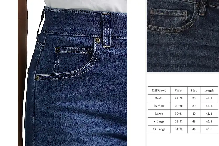 Detailed view of Best Fitted Skinny Jeans: Top 10 Picks for Style & Comfort