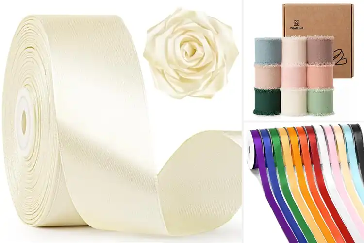 Detailed view of Best Flower Bouquet Ribbons