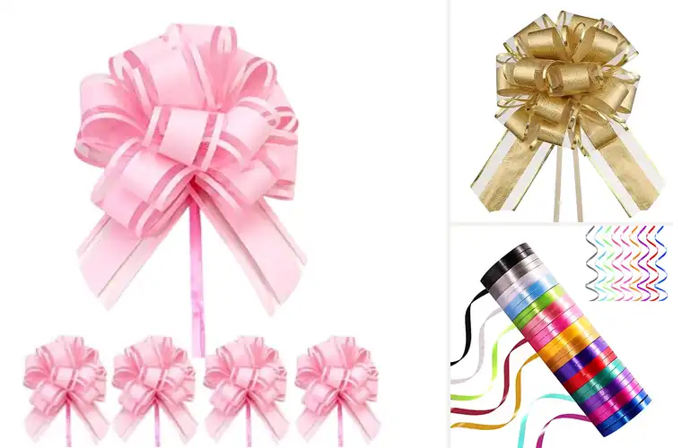 Detailed view of Best Gift Bow Ribbons for Stunning, Stylish Wraps