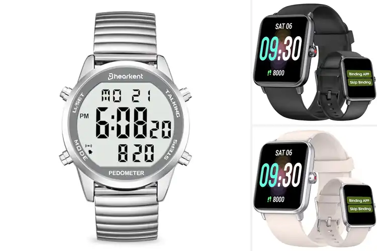 Detailed view of Best Gift Pedometer Watches For Seniors
