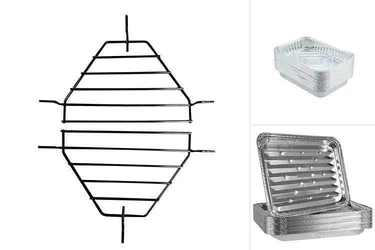 Detailed view of Best Grill Reflector Pans: Clean Grills & Superior Flavor