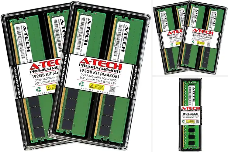 Detailed view of Best High Capacity Memory Servers