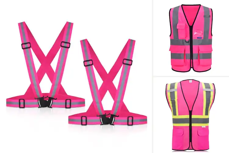 Detailed view of Best High-Visibility Pinks: Stay Safe, Stylish & Seen