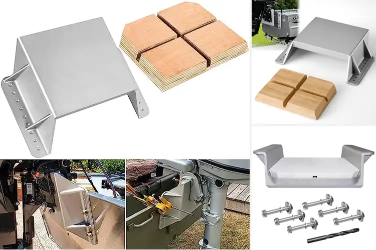 Detailed view of Best Jack Plates With Wooden Mounting Blocks