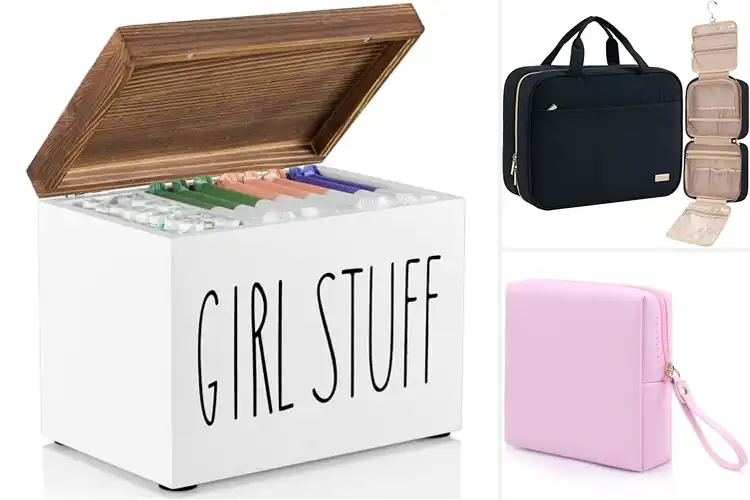 Detailed view of Best Ladies Hygiene Organizers