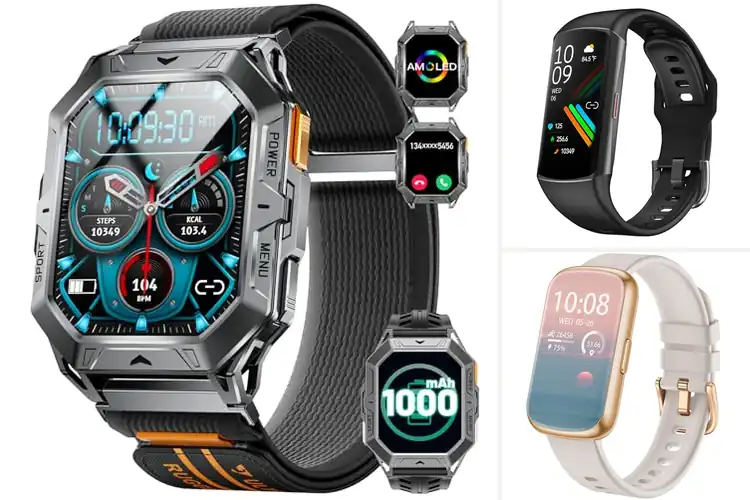 Detailed view of Best Large Display Fitness Watches