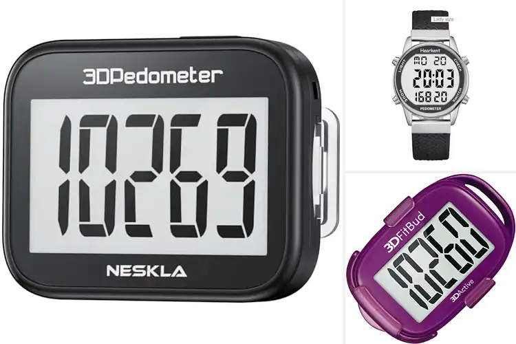 Detailed view of Best Large-Number Pedometers