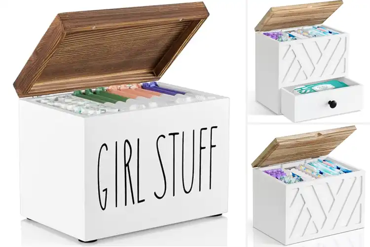 Detailed view of Best Menstrual Product Organizers