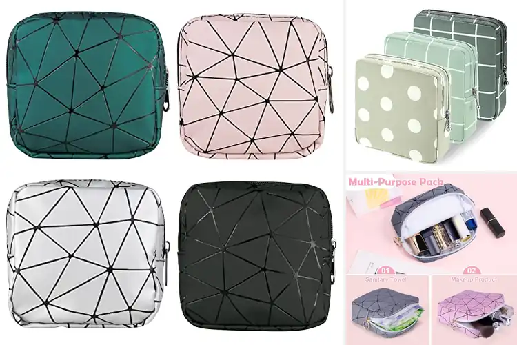 Detailed view of Best Menstrual Product Storage Pouches