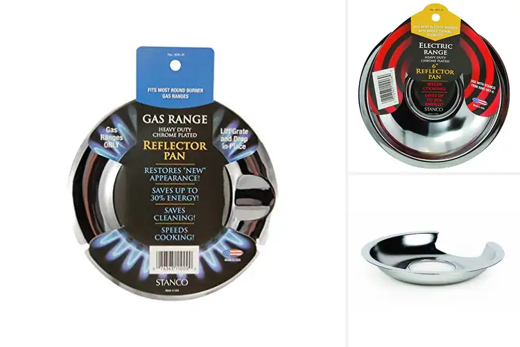 Detailed view of Best Metal Reflector Pan