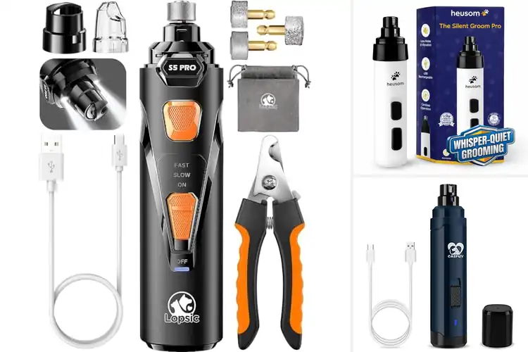 Detailed view of Best Pet Nail Grinders for Quiet, Safe, and Easy Grooming