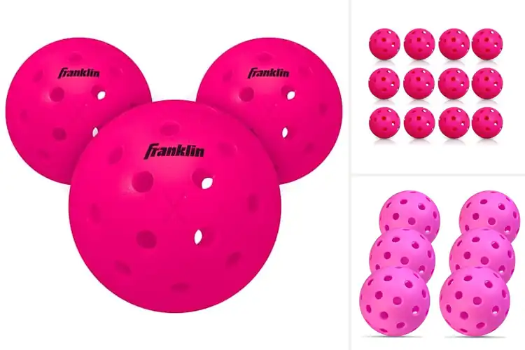 Detailed view of Best Pink Pickleballs for Bright, Confident Play