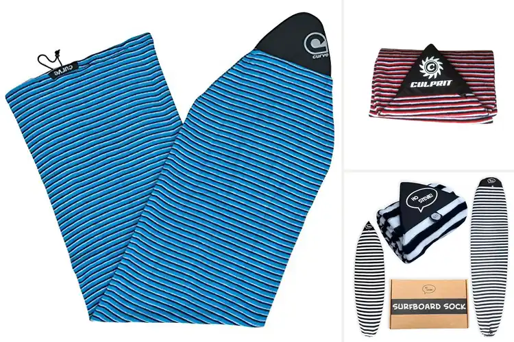 Detailed view of Best Pointed Nose Surfboard Socks
