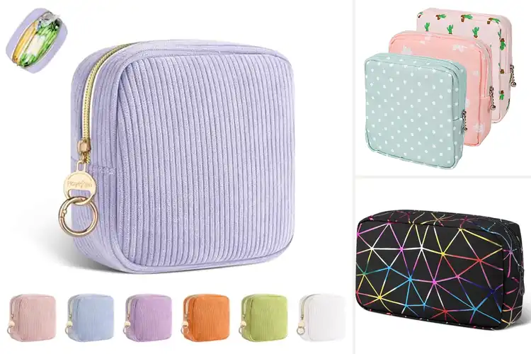 Detailed view of Best Portable Pad Pouches