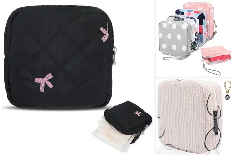 Detailed view of Best Portable Period Pouches