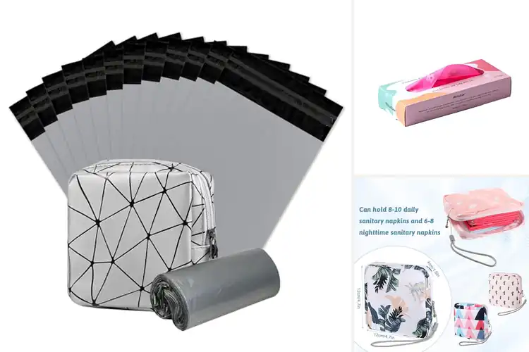 Detailed view of Best Portable Sanitary Napkin Bags