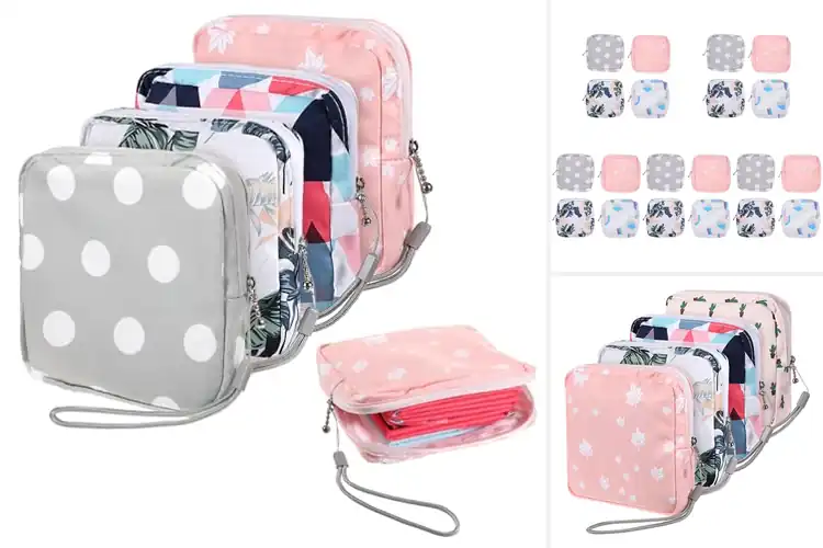 Detailed view of Best Portable Sanitary Napkin Storage Bags