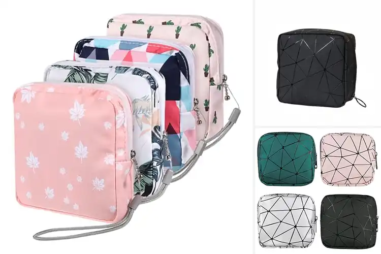 Detailed view of Best Portable Sanitary Pouch Bags for Easy Everyday Use