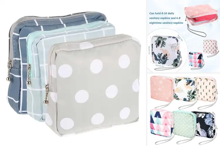 Detailed view of Best Portable Sanitary Storage Bags