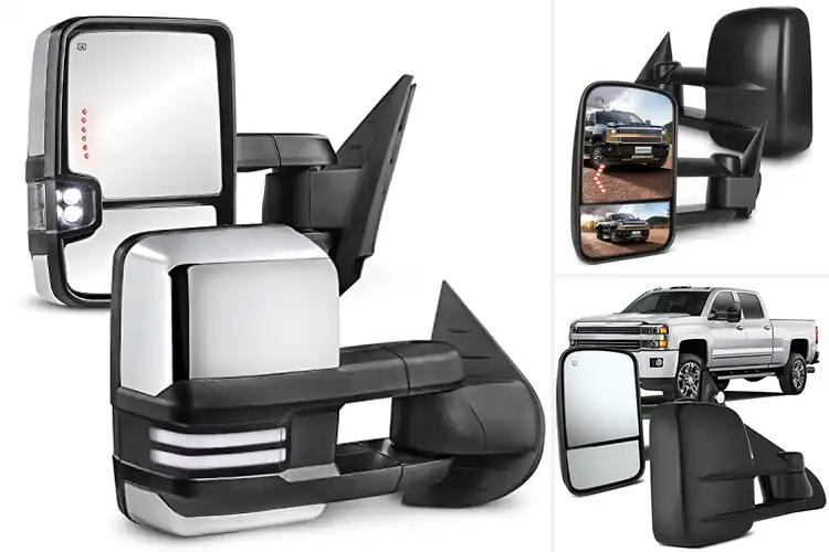 Detailed view of Best Power Heated Towing Mirrors