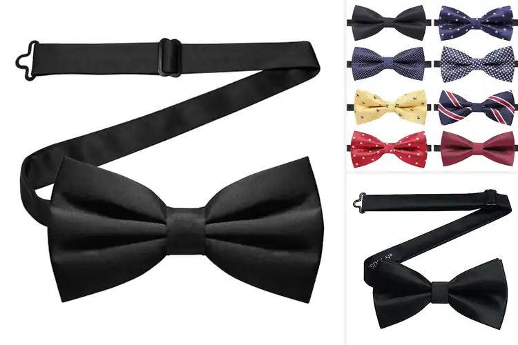 Detailed view of Best Pre-Tied Bow Ties