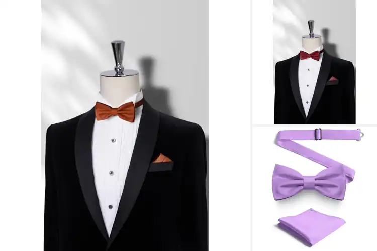 Detailed view of Best Premium Quality Bow Ties for Stylish, All-Day Comfort