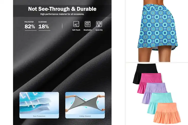 Detailed view of Best Pull On Skorts: Effortless Slip‑On Comfort & Style